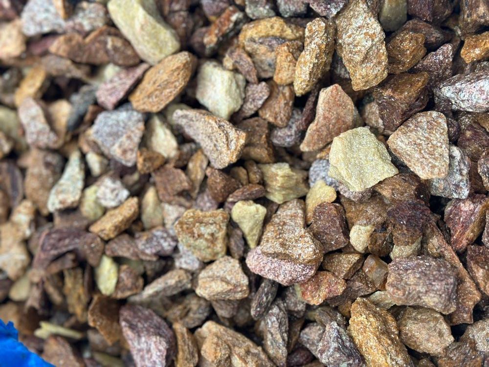 Златолит персиковый декоративная каменная крошка купить в Благовещенске