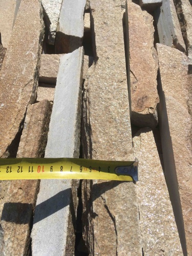 Горбушка златолит золотистый для облицовки купить в Благовещенске