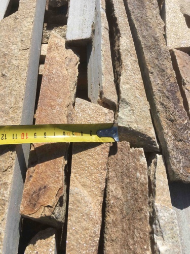 Горбушка златолит золотистый для облицовки купить в Благовещенске