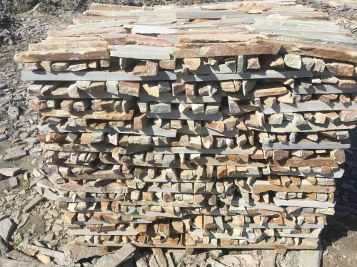 Горбушка златолит золотистый для облицовки купить в Благовещенске