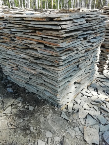 Плитняк златолит Уральский для цоколя, отмостки купить в Благовещенске