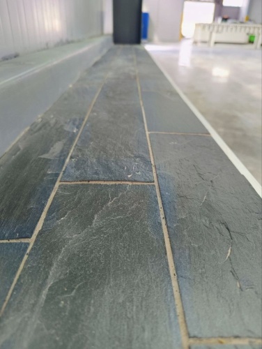 Плитка чёрная из натурального камня фасадная 30 см * 5 см, толщина 7 мм -30 мм купить в Благовещенске