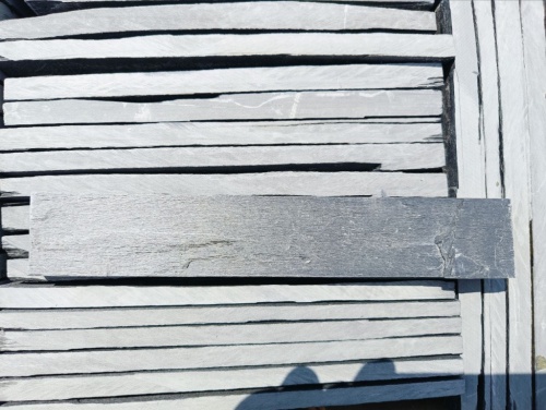 Плитка чёрная из натурального камня фасадная 30 см * 5 см, толщина 7 мм -30 мм купить в Благовещенске